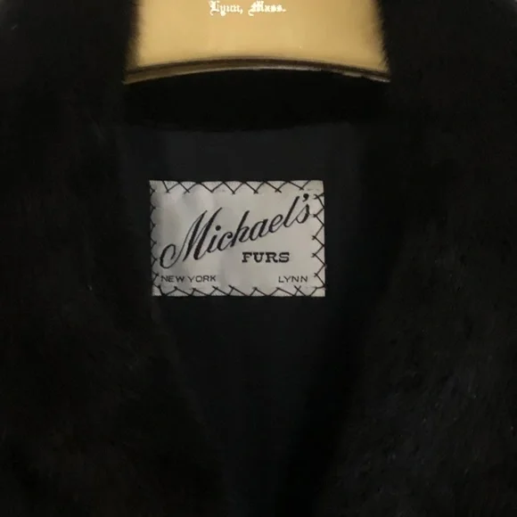 Vintage mink jacket.